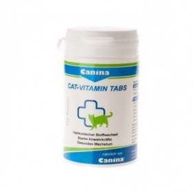 Canina Cat-Vitamin Tabs - предотвратява симптомите на авитаминоза 